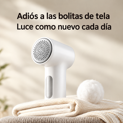 Removedor de Pelusas, Afeitadora de Ropa, 6 Cuchillas, Recargable USB
