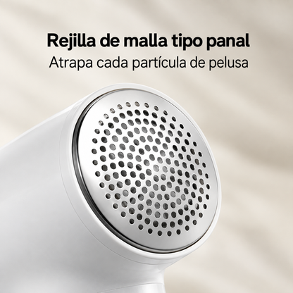 Removedor de Pelusas, Afeitadora de Ropa, 6 Cuchillas, Recargable USB